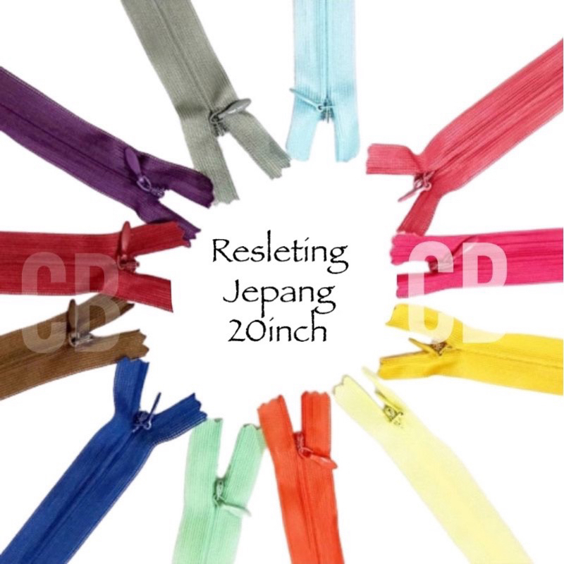 Resleting Jepang Murah 20 Inch (50.8cm) – Per Pcs | Harga Grosir