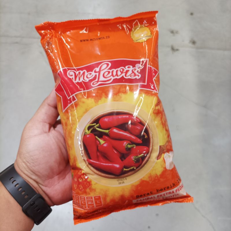 

Mc Lewis Extra Hot 1 kg / Sambal Extra Pedas Mclewis 1kg