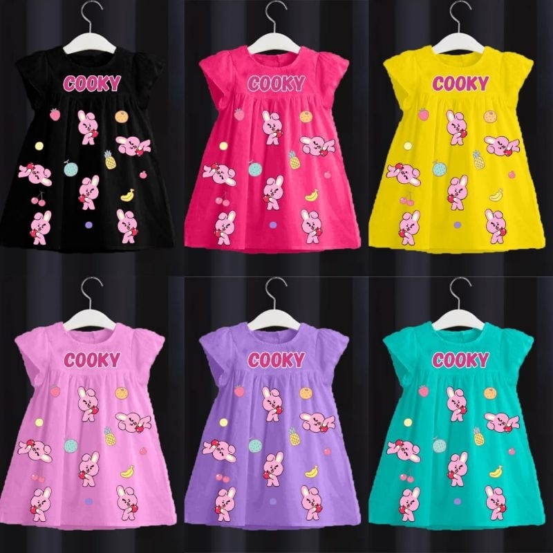 grosir serian permotif dress anak perempuan