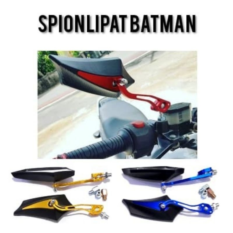 Spion Batman Spion Model Lipat Batman Mio Beat Vario Satria Fu Jupiter Universal Semua Motor