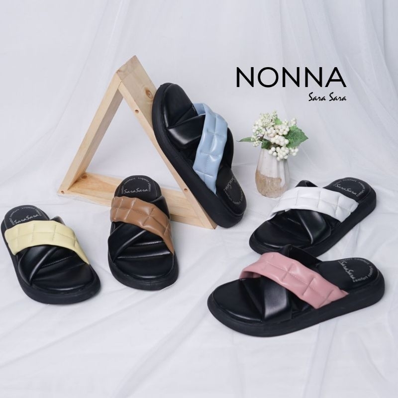 sara sara nonna/sandal wanita sara sara nonna