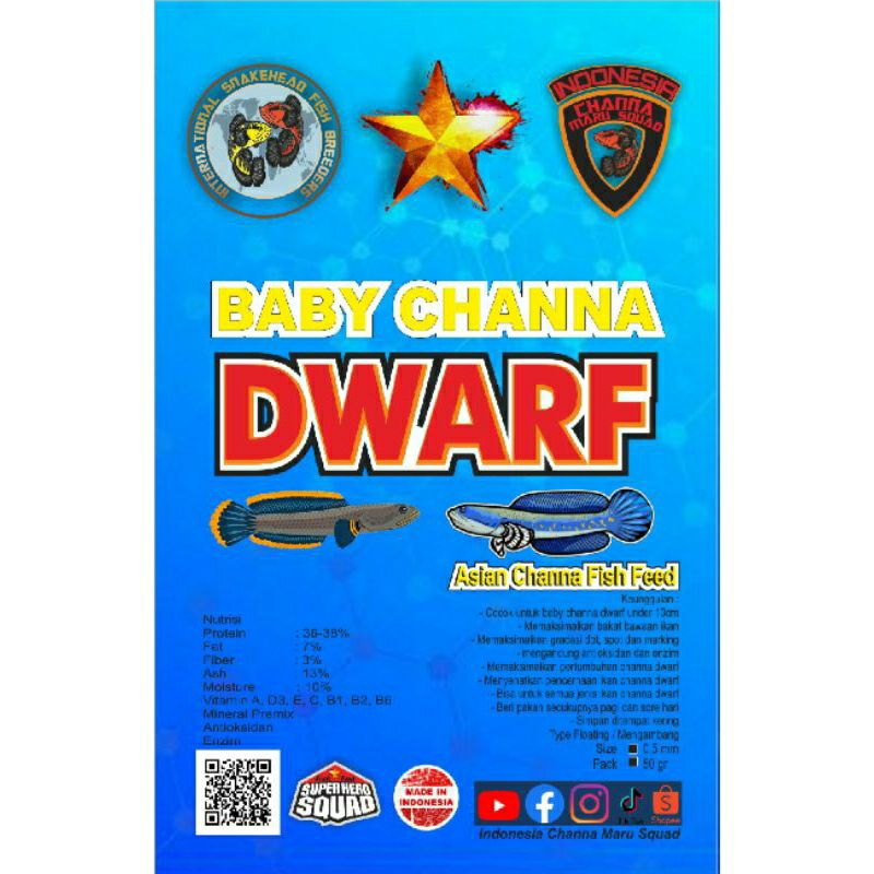 Baby Channa Dwarf