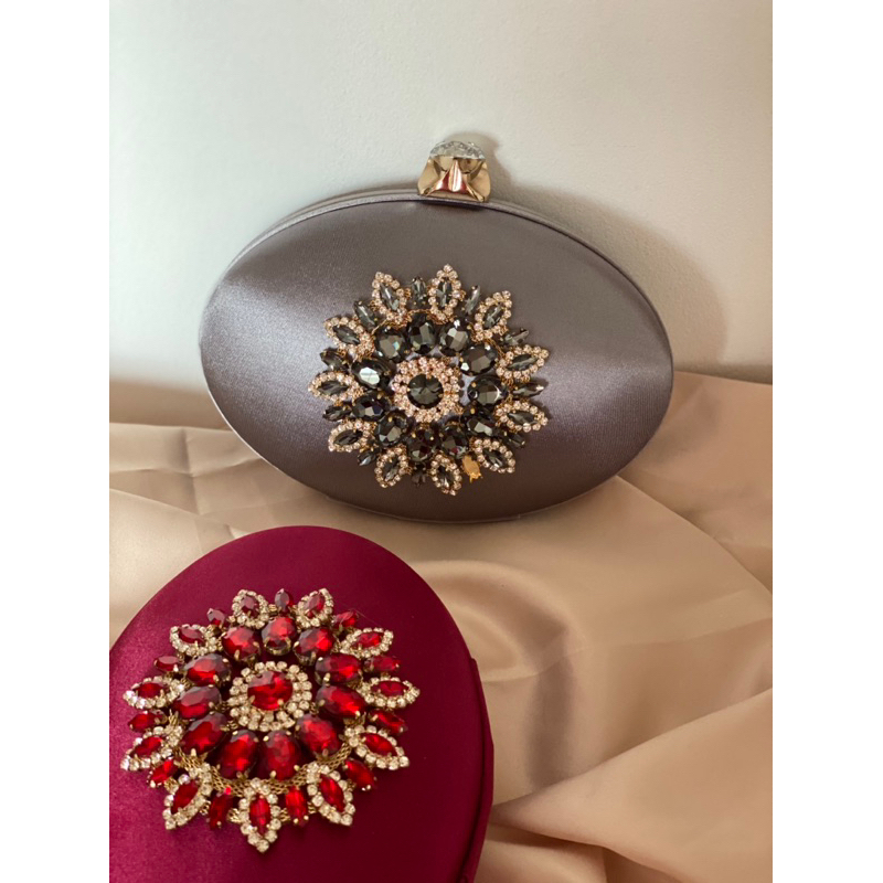 Baccarat clutch - tas- clutch-kado-tas mewah - tas pesta