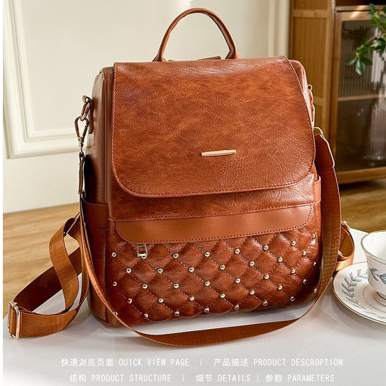 ( 2PC 1KG ) GTBI998881060  New Arrival 2023 !!!  Tas Ransel  Tas Wanita Import  Premium Terbaru