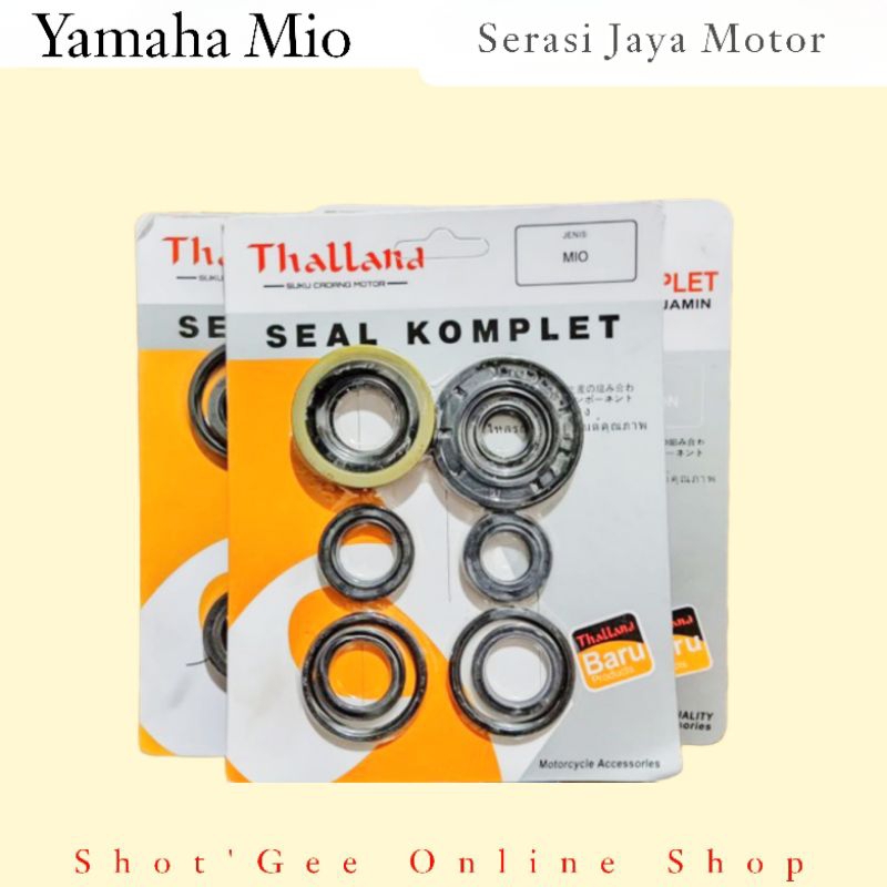 SIL SEAL SET OLI SEAL SET KOMPLIT YMH MIO GARNIS SPORTY SMILE SOUL FINO CARBU