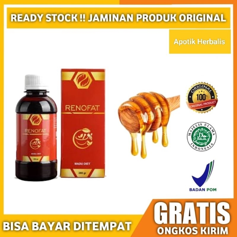Madu Renofat Herbal Original Bpom