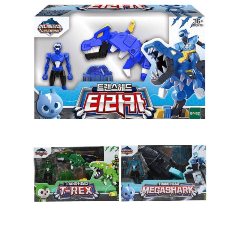 Mainan Robot Action Figures Miniforce Original