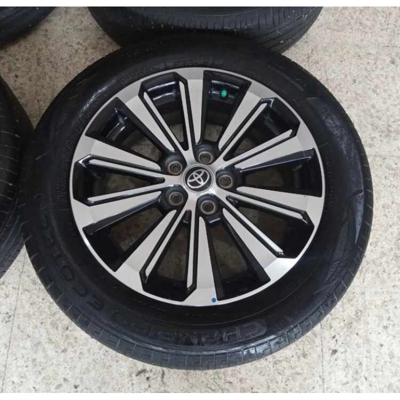 Velg Mobil Bekas Ring 16 Copotan Toyota Avanza Velloz Pcd 5x100 + Ban