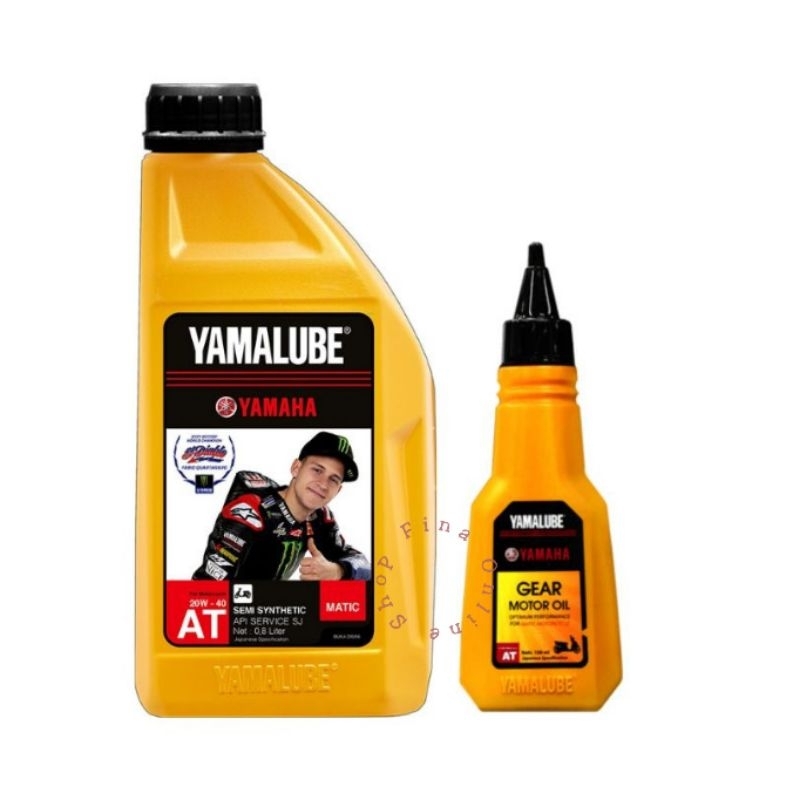 Special Package Yamalube Matic 800ml &amp; Gear 100ml Paket Spesial Yamalube Matic 0.8L