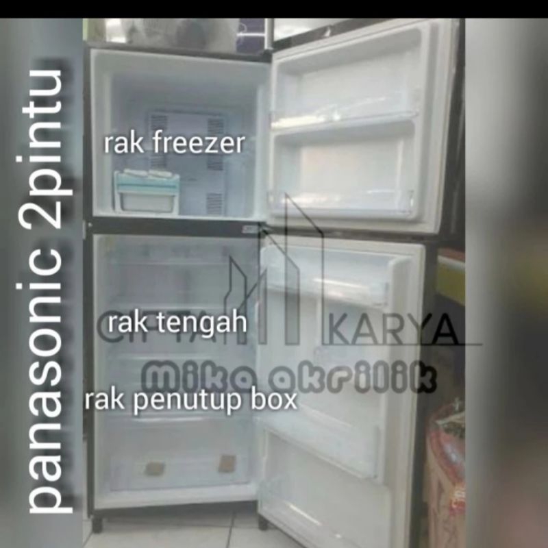 rak kulkas untuk kulkas PANASONIC 2 PINTU custom