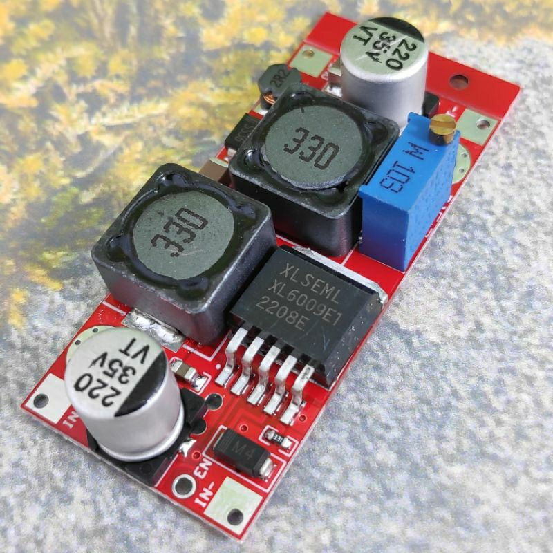 step Up Down Dc xl6009 boost buck converter Penstabil tegangan DC Penaik dan penurun tegangan 2in1