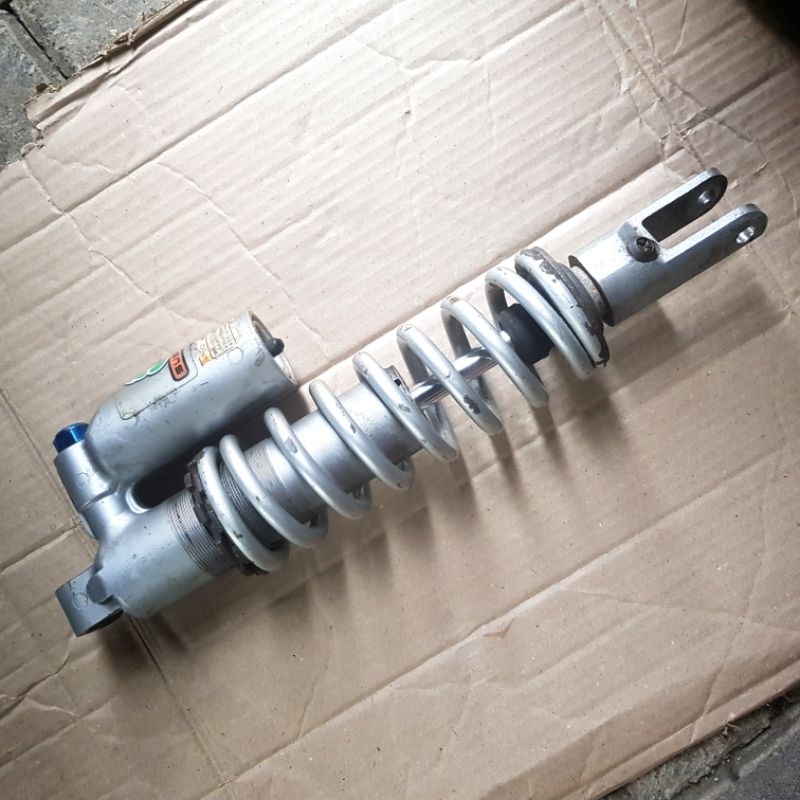 monoshock mono yz85 yz 85 cr85 click biru pentil biru