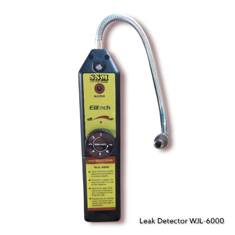 LEAK DETECTOR REFRIGERANT ALAT PENDETEKSI KEBOCORAN GAS FREON WJL6000