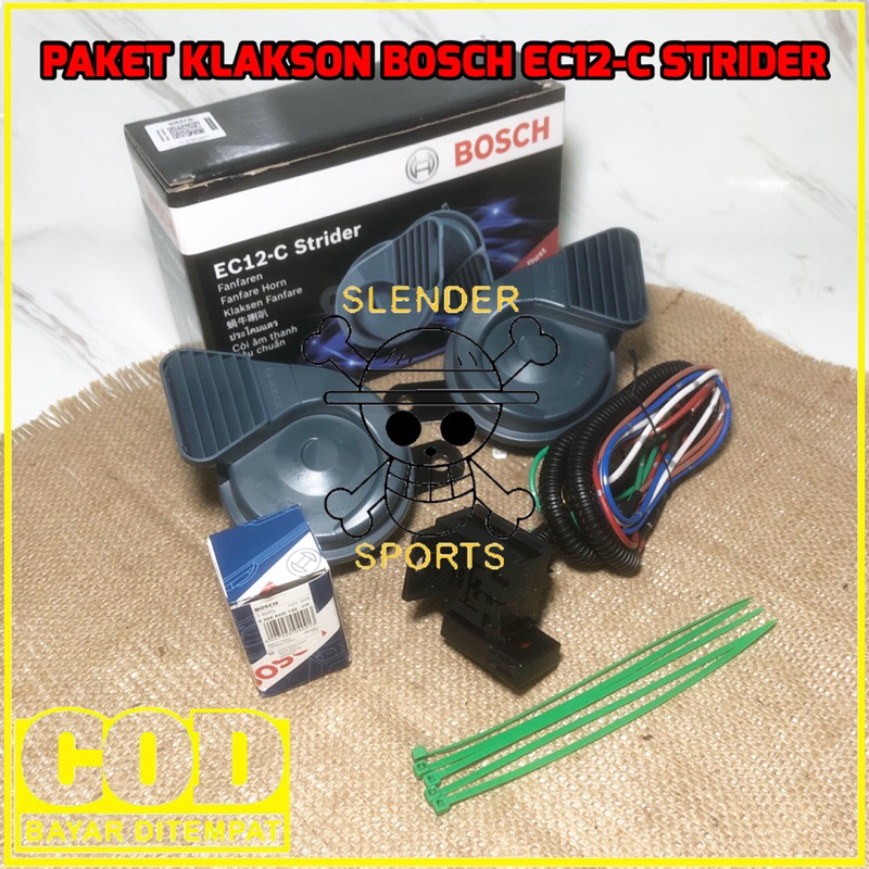 KLAKSON EC12-C STRIDER - PAKET KLAKSON 12V - KLAKSON EC12-C STRIDER