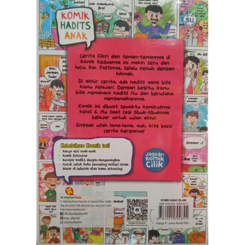 Komik Hadits Anak Jilid 2 Mengubah Diri Sendiri