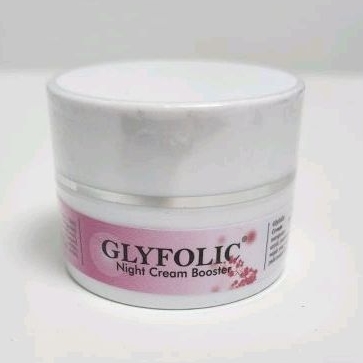 Glyfolic Night Cream Booster Bpom Ori Penghilang flek