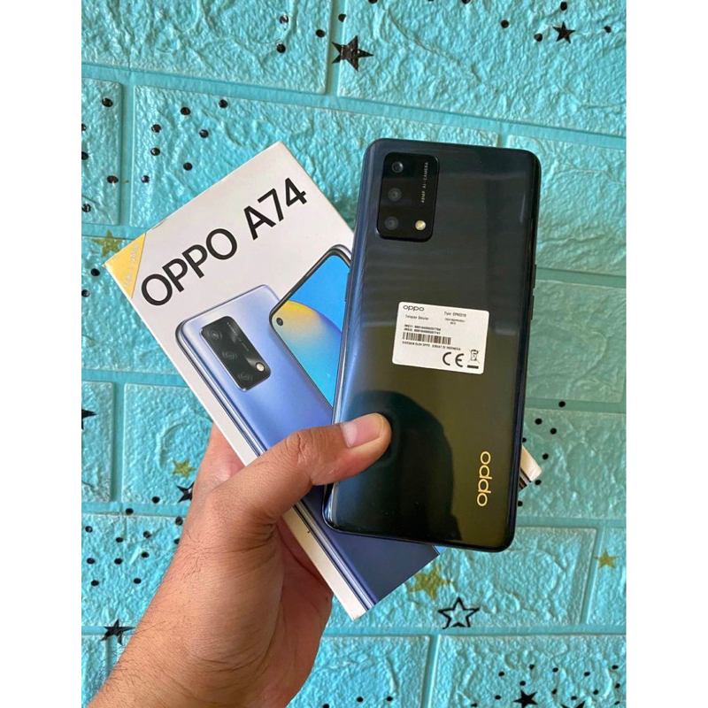 Oppo A74 6/128 Second Mulus Nominus Fullset Original