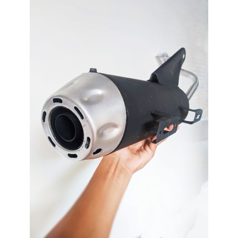 Knalpot Copy Cms Paket End Muffler Scoopy Genio Beat vario 110 suara ngebas adem cocok untuk harian