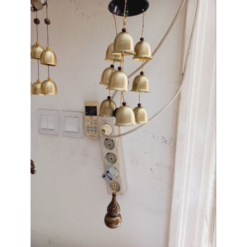 Fung Ling Tembaga / Genta Angin / Wind Chime Feng Shui / Dekorasi Gantung