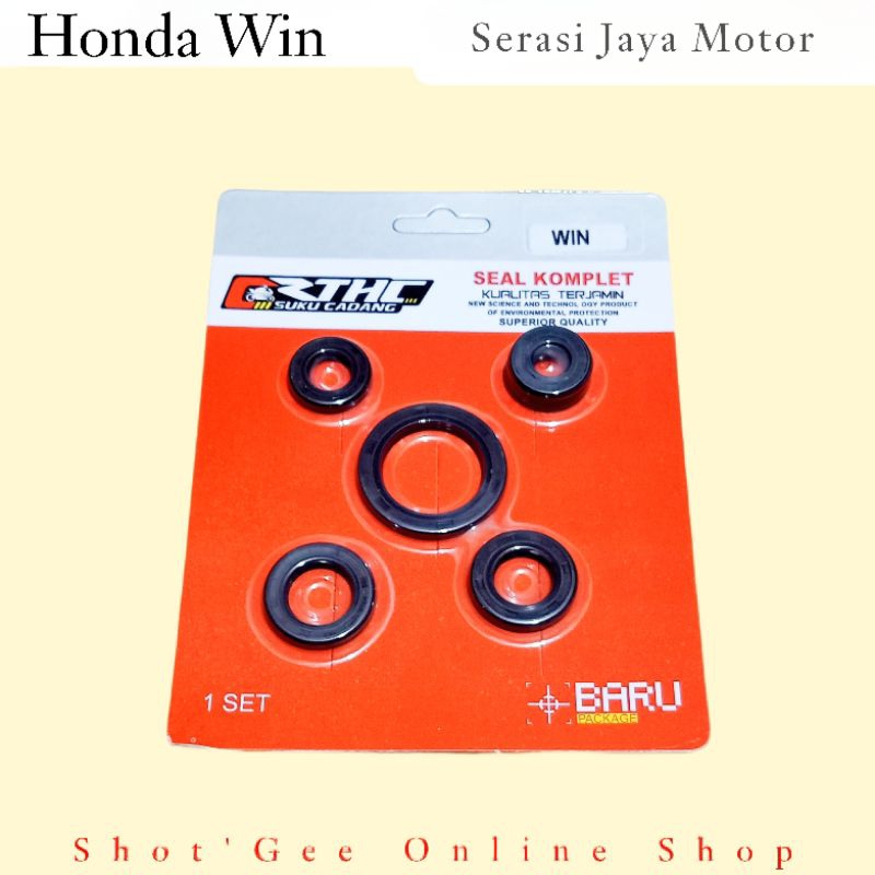 SIL SEAL SET OLI SEAL SET KOMPLIT HONDA WIN