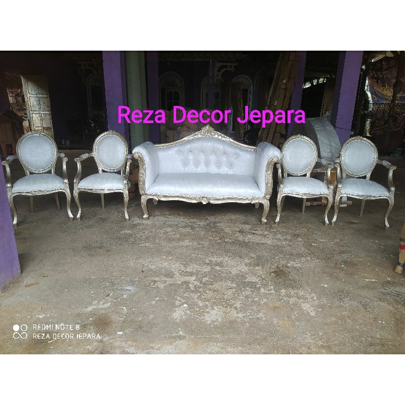 kursi pelaminan cameo & kerang / kursi pelaminan minimalis / kursi pelaminan kerang jati / kursi man