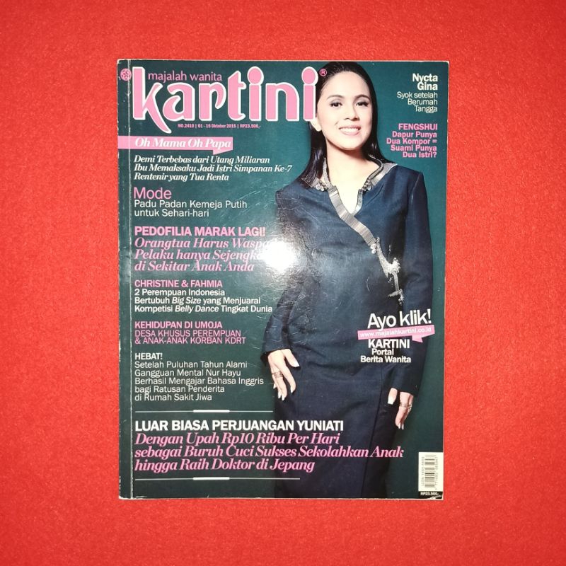 majalah kartini No 2410 01-15 Oktober 2015