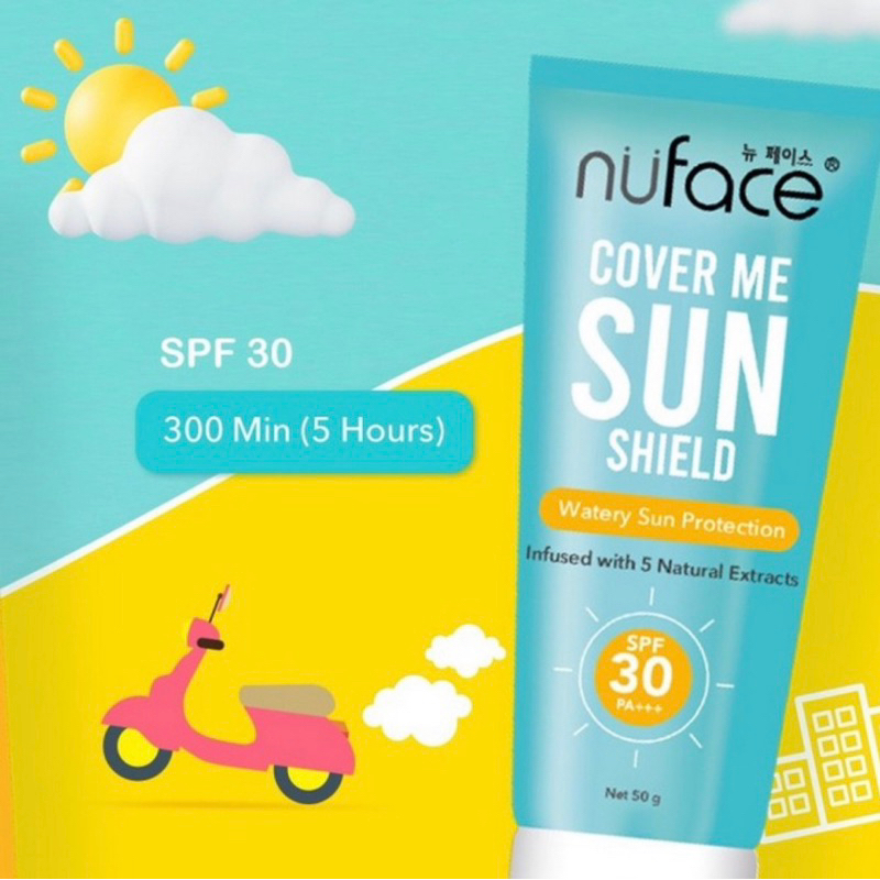 Nuface Cover Me Sun Shield Watery Sun Protection 50gr