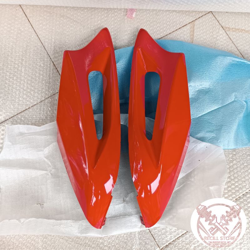 Body sayap honda blade lama merah / cover sayap samping blade old
