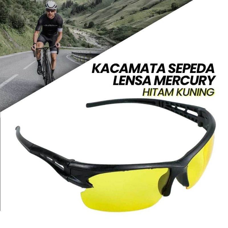 OULAIOU Kacamata Sepeda Sporty Outdoor Lensa Mercury - 3015