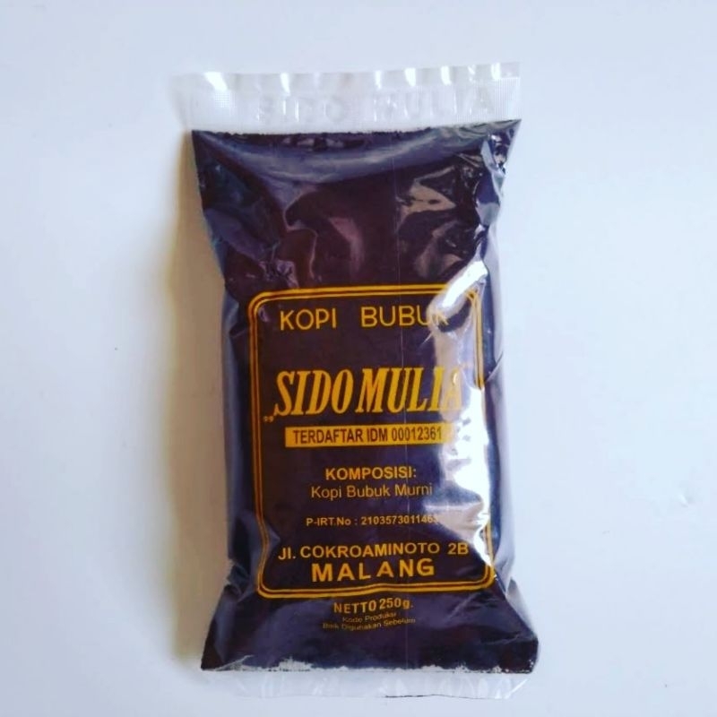 

Sido Mulia Kopi Bubuk 250g