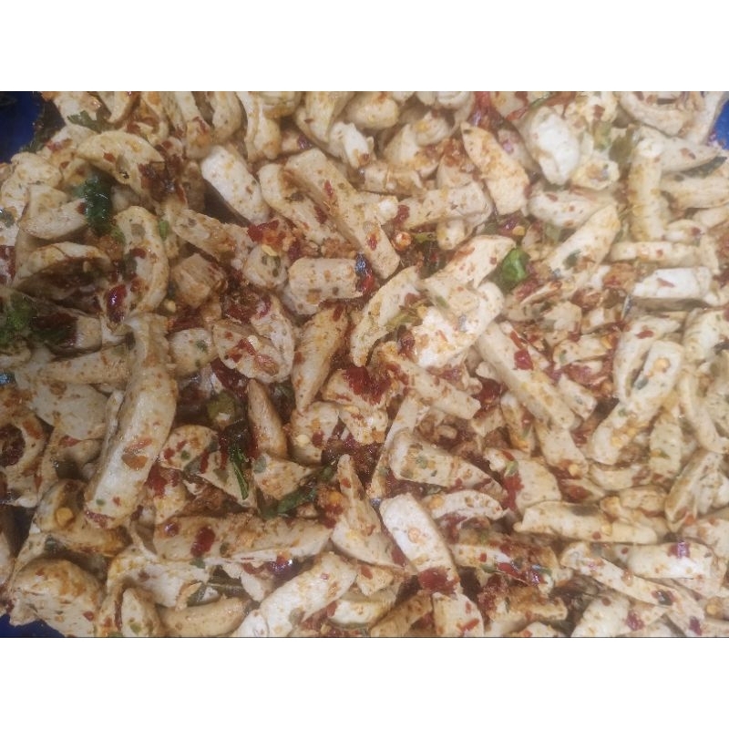 

Basreng pedas daun jeruk