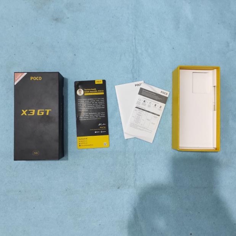 

DUS BOOK KARDUS BOX KARTON XIAOMI REDMI POCO POCOPHONE X3 GT ORIGINAL BAWAAN