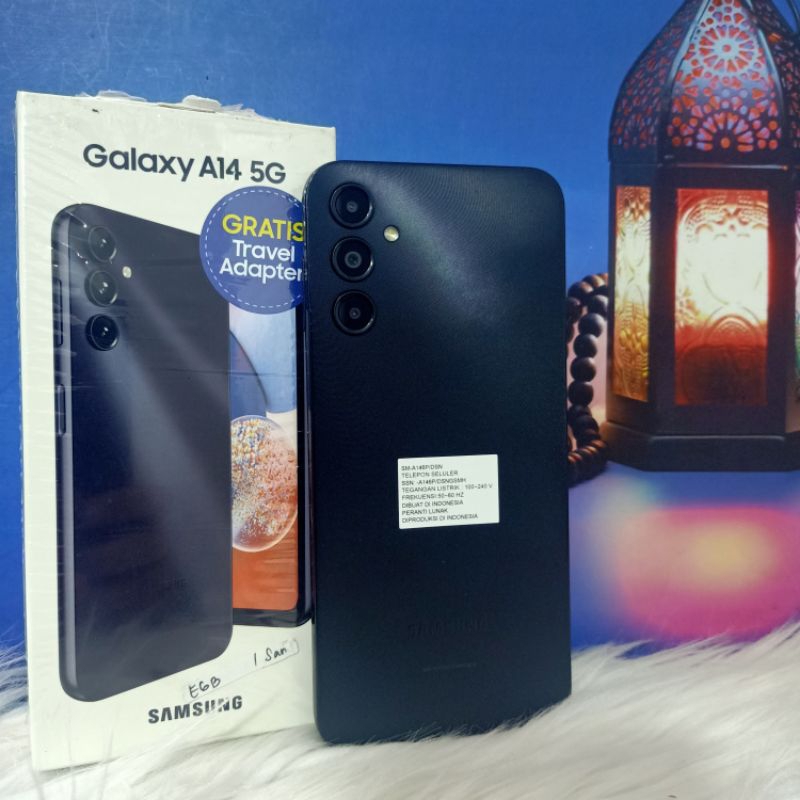 SAMSUNG A14 5G 6/128GB SECOND FULLSET