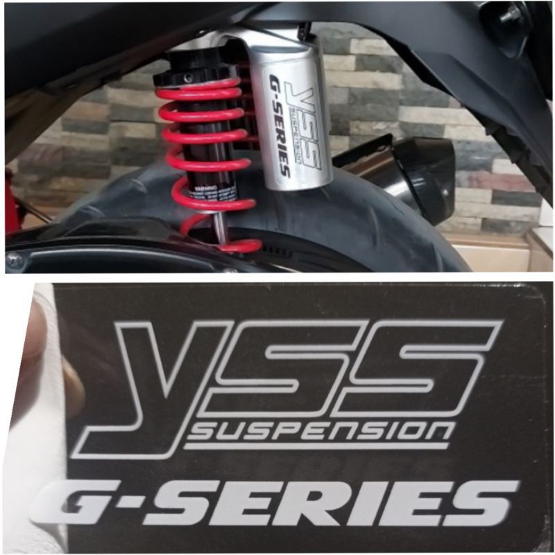 Stiker shock YSS G SERIES