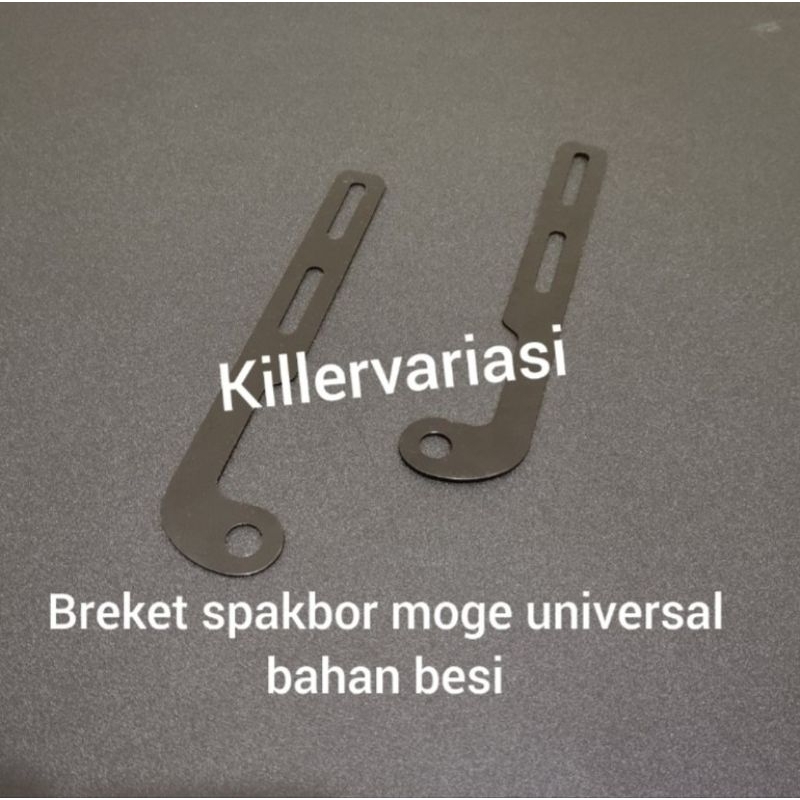 Breket plat spakbor breket plat bolong kedudukan spakbor depan variasi universal