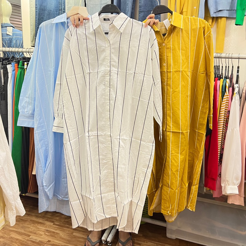 ready kemeja tunik premium bangkok import zara