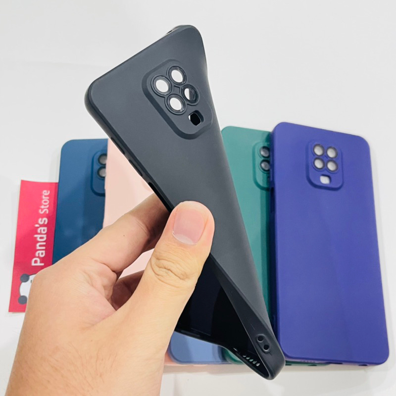 Case Redmi Note 9 Pro Lenspro Makaron Full Color Softcase Pro Lensa