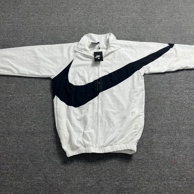 JAKET VINTAGE NIKE BIG SWOOSH PUTIH FULLTAG &amp; LABEL