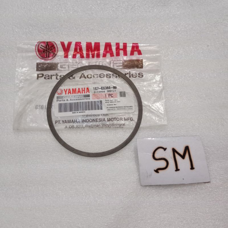 Ring plat kopling juder rata Juputer MX Old 1S7-E6384-00 Asli Original Yamaha