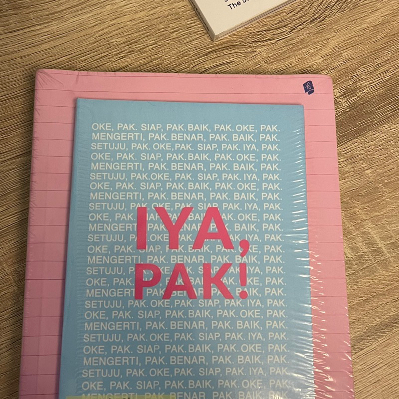 Novel - IYA, PAK (baru masih disegel)