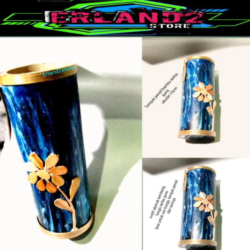 

TEMPAT PENSIL MOTIF BUNGA