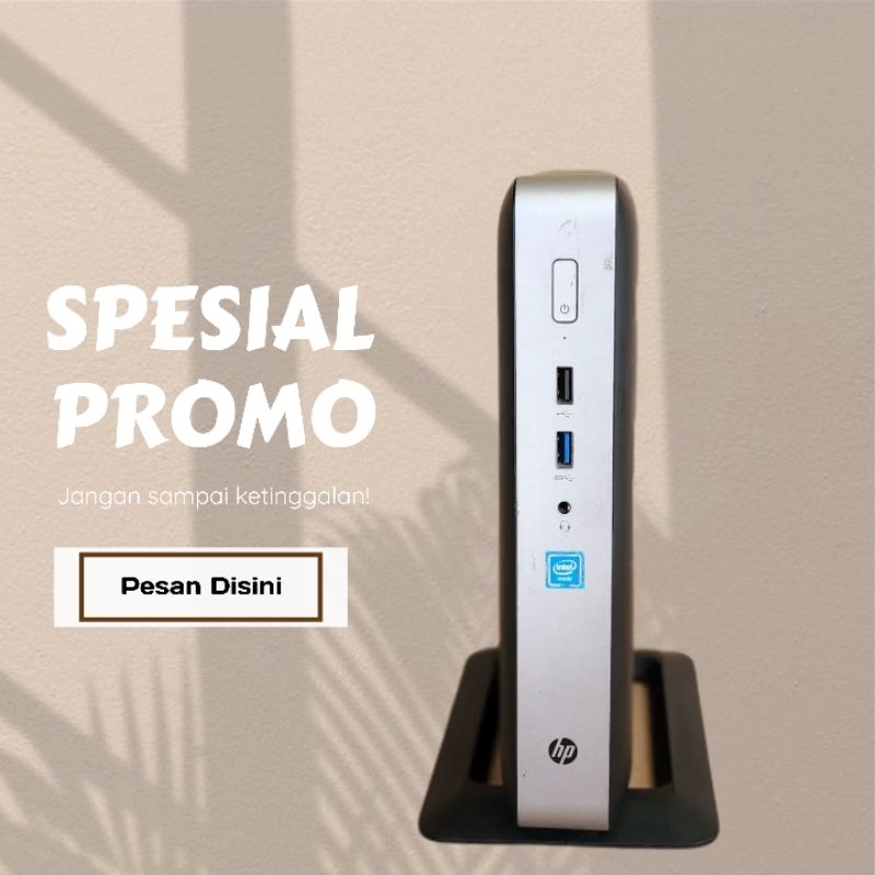 PC MINI HP T630  AMD GX 420 G1 R7 E CUAD CORE  4GB SSD 128GB LIKE NEW