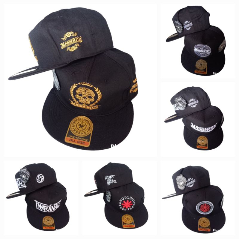 TOPI SNAPBACK METAL,TOPI HIPHOP METAL,TOPI SNAPBACK BORDIR embrace