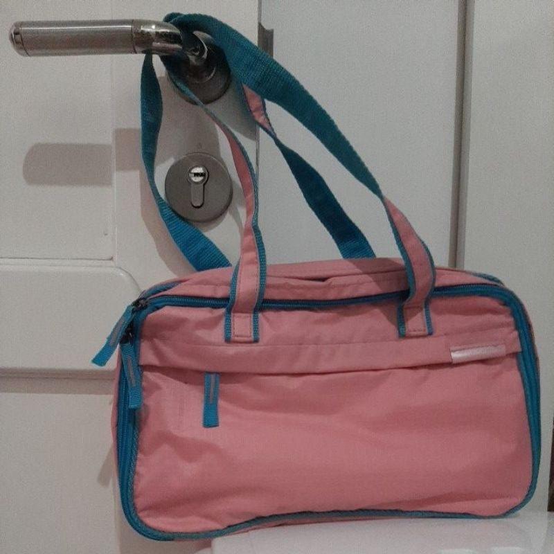 SECOND TAS PINK BENETTON