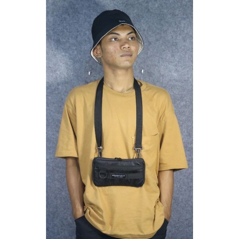 Hardfirst Clucth Bag - Tas Pinggang - Pouch Bag - Hand Bag - Real Pict