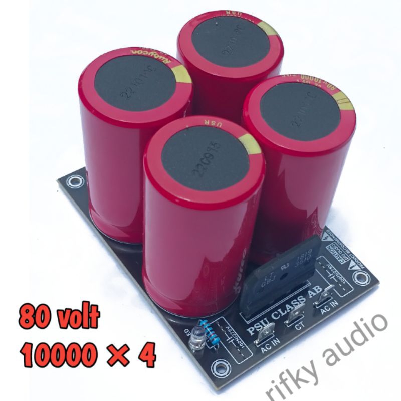 ELCO 100 VOLT 10000 MF KOMPLIT ( RUBYCON USR)