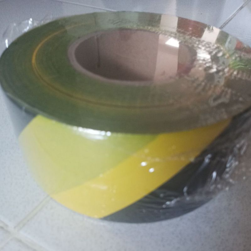 Safety line 3 inch 500m kuning hitam police line