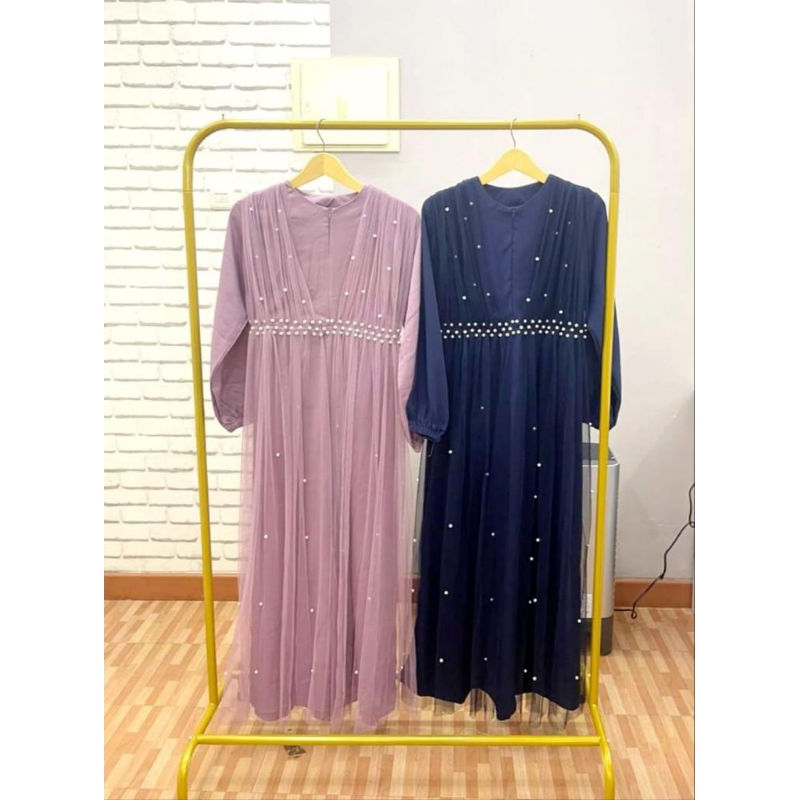 [ORIGINAL] Capadokiya Tile Dress/Dress Tulle Ld 100 110 120/Dress Kondangan/Dress Maternity/Dress Bumil/Dress Sage Green