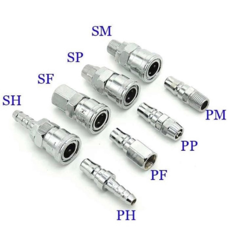 Coupler Compresor Sambungan Selang Angin Kompresor