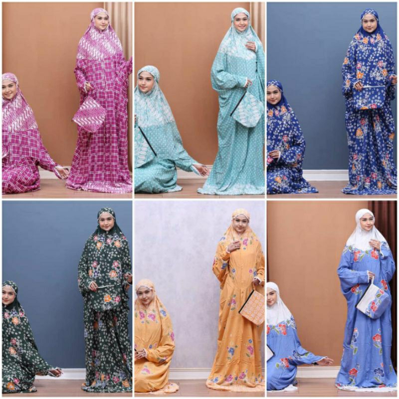 Mukena Batik Terusan